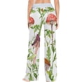 thumbnail image 4 of GZHJMY Women's Pajama Pants Mushroom Pattern Comfy Stretch Sleepwear Womens Wide Leg Pants Casual Loose Yoga Sweatpants Comfy Lounge Pajama, X-Large, 4 of 7