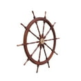 thumbnail image 3 of Wooden Ship Wheel, 58", 3 of 3