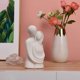 thumbnail image 2 of Esculturas de pareja abrazándose GAOBEI decoración del hogar estatua de amor moderna y romántica, 2 of 5