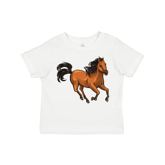 Inktastic Wild Mustang Horse Galloping Boys or Girls Toddler T-Shirt