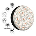 thumbnail image 4 of Rateoe Flower Rabbit Pattern Tire Cover Wheel Protectors Weatherproof Wheel Covers Universal Fit for Trailer Rv SUV Truck Camper Travel Trailers Accessories-15 inch, 4 of 6
