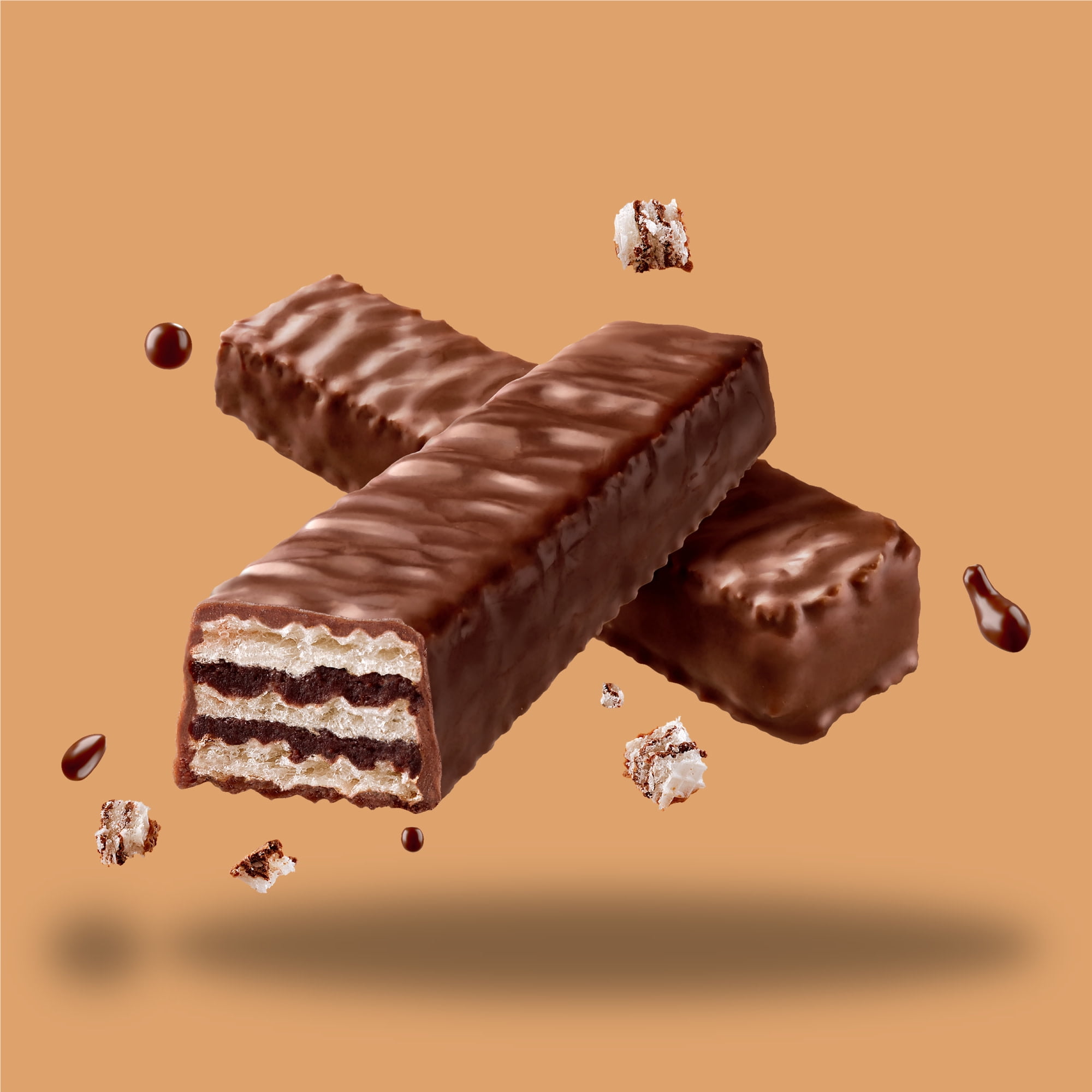 (3 pack) Glutino Gluten Free Milk Chocolate Wafers, 4.6 oz.
