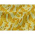 thumbnail image 4 of oneOone Viscose Jersey Yellow Fabric Florals Quilting Supplies Print Sewing Fabric By The Yard 60 Inch Wide-4BK, 4 of 5