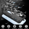 thumbnail image 2 of Funda protectora magnética de TPU + PC con soporte para Samsung Galaxy A54 5g con armadura de camuflaje a prueba de golpes, 2 of 5
