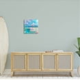 thumbnail image 2 of Stupell Industries Umbrella Beachscape Watercolor Mirage Painting Gallery Wrapped Canvas Print Wall Art, Design by Paul Brent, 2 of 7