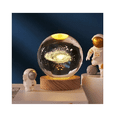 thumbnail image 3 of Lámpara De Noche, Luz Nocturna Bola De Cristal 3d Galaxia Nebulosa, 3 of 5