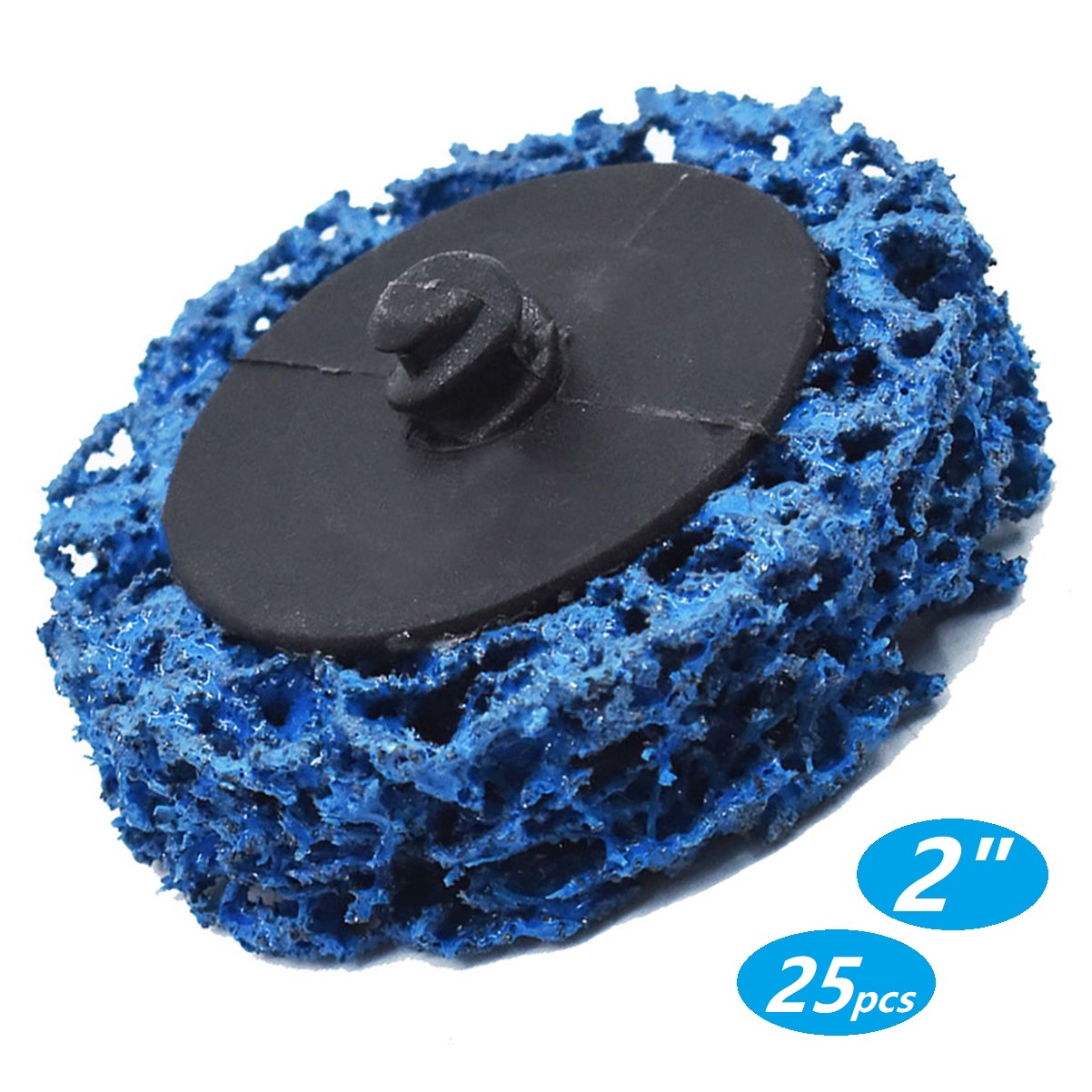 25 Pack 2 inch Quick Change Easy Strip & Clean Discs for Paint Rust