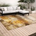 thumbnail image 3 of Addison Rugs Chantille Indoor/Outdoor Transitional Abstract Brown Machine Washable Rectangle Rug, 9' x 12', 3 of 8