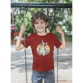 thumbnail image 2 of Retro French Bulldog Sitting T-Shirt Toddler -Image by Shutterstock,  3 Toddler, 2 of 4
