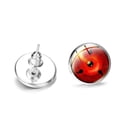 thumbnail image 1 of Anime Naruto Jewelry Stud Earrings Accessories Uchiha Itachi Sharingan Cosplay Party Studs Earrings Toys for Women Men Girl Gift Gao Jinjia LED, 1 of 2