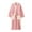 Pink, variant on Lovskoo Flannel Bathrobe for Women Winter Warm Thick Velvet Nightgown Home Clothes Loungewear Pink