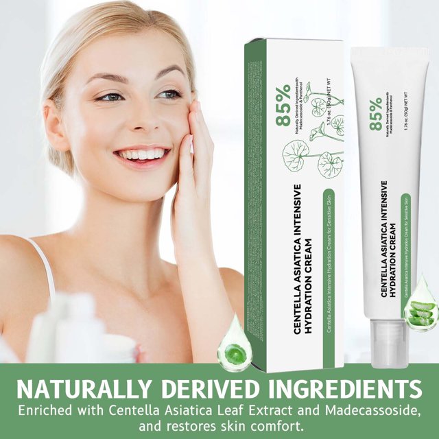 Crema Hidratante Intensiva Snow Grass | Crema Facial Hidratante para Mujeres y Hombres | Retinol y Ácido Hialurónico Antiedad | Hidratante Facial de Día y de Noche | Ingredientes Naturales | 1 Crema