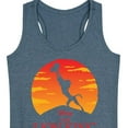 thumbnail image 3 of The Lion King - Baby Simba at Pride Rock - Iconic Silhouette - Women's Racerback Tank Top, 3 of 5