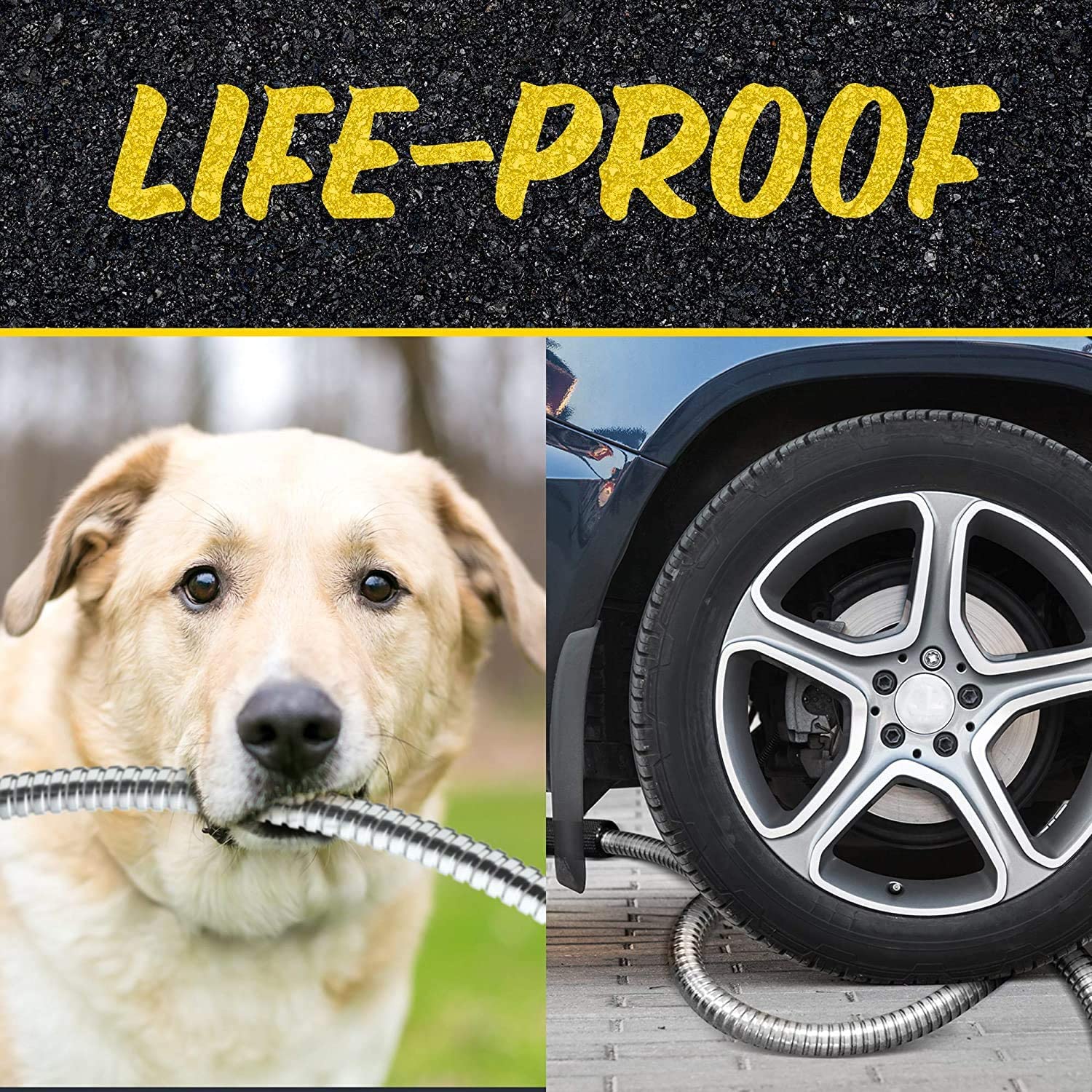 Bionic Steel Pro 25-Foot Heavy Duty Stainless Steel Water Hose photo 5