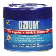 Ozium Smoke and Odors Eliminator Gel Car and Home Air Freshener, Original, 4 Pack