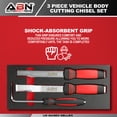 thumbnail image 3 of ABN Auto Trim Removal Tool Kit 3pc - Straight and Angled Car Pry Tool Kit, 3 of 7