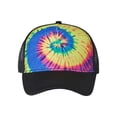 thumbnail image 2 of Colortone 9200 Tie-Dyed 5-Panel Trucker Cap - Pastel, 2 of 3