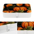 thumbnail image 4 of Thanksgiving Elegant PU Leather Decorative Box Jewelry Organizer with Removable Compartment - Portable Earring Organizer, 4 of 6