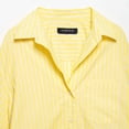 thumbnail image 5 of yillto Womens Oversize Shirts Button down Collared Long Sleeve Tops V Neck Work Casual Tunic Blouse, 5 of 7