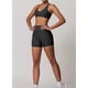 thumbnail image 3 of Conjuntos de entrenamiento for mujer, sujetador deportivo de 2 piezas, camiseta sin mangas, leggings de cintura alta, ropa deportiva for gimnasio y yoga, top de entrenamiento for mujer, 3 of 7