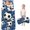 Blue Soccer Balls, variant on Brown Footballs on Beige Pattern Toddler Nap Mats for Kids Preschool,Sleeping Mat Bag or Kids,Toddler Sleeping Bag,Toddler Nap Mat or Daycare