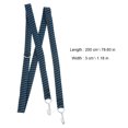 thumbnail image 3 of 2pcs Bike Luggage Bungee Strap Adjustable Elastic Bungee Cord Straps with Hooks, 3 of 9