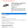 thumbnail image 2 of Transfer Case Motor - Compatible with 1992 - 2004 Chevy S10 1993 1994 1995 1996 1997 1998 1999 2000 2001 2002 2003, 2 of 2