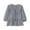 Dark Blue, variant on Up to 65% off!Fashion Oversize Cotton and Linen Shirts for Womens Long Sleeve New European And American Style Doll Neck Plaid Casual Loose Shirt