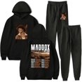 thumbnail image 4 of Maddox Batson Merch  Road To Indio Tour   hoodies suits pocket drawstring hoodies sweatshirt men/women Strap sports pants, 4 of 6