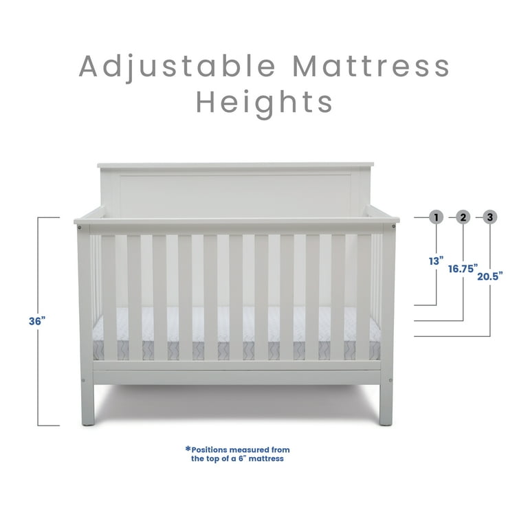 Middleton 4 in 1 convertible crib 2025