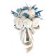 thumbnail image 2 of Novia Boda Sosteniendo Ramo Novia Sosteniendo Flores para Decoración de Banquete de Boda Macarena Ramo de novia, 2 of 8