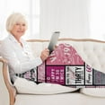 thumbnail image 2 of 70th Birthday Gifts for Women, Best Gifts for 70 Year Old Woman, 70 Year Old Birthday Gifts for Women, Happy 70th Birthday Ideas, Vintage 1954 Bday Decorations Throw Blanket 60"x50", 2 of 5