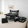 thumbnail image 5 of Full Comforter Set - 7 Pieces Hockey Bedding Sets Full Bed in a Bag with Reversible Winter Sports Bed Set,Comforter, Sheets, Pillowcases & Shams,Los Angeles, 5 of 5