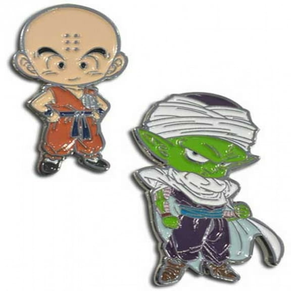 Dragon Ball Super Krillin and Piccolo Enamel Pins 2-Pack