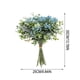 thumbnail image 3 of Ramo de aliento de bebé artificial para boda, arreglo floral de mano para decoración del hogar, accesorio de fotografía, centro de mesa de 35x25 cm, 3 of 6