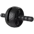 thumbnail image 2 of Ab Roller Wheel for Core Strength Training - 11.81 Inch Abdominal Exercise Wheel with Knee Pad - Home Gym Equipment for Abs, Arms & Back Workout - Black Steel & Plastic Construction Akmoler, 2 of 9