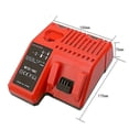 thumbnail image 2 of M12-18C Li-ion Battery Charger for Milwaukee 12 V 14.4V 18V C1418C 48-11-1815/1828/1840 M18 M14 M12, 2 of 5