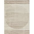 thumbnail image 4 of BoutiqueRugs Howi Contemporary Runner Rug - Cream, Dark Red, Light Slate - 2'7" x 10' Runner, 4 of 11