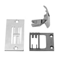 thumbnail image 1 of Industrial Needle Plate, Easy Mounting Sewing Needle Plate Stainless Steel with Presser Foot for Zigzagger, 1 of 7