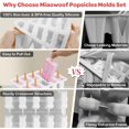 thumbnail image 3 of Moldes para helados Miaowoof, hechos en casa, 10 cav, de silicona sin BPA, 3 of 7