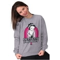 thumbnail image 5 of Betty Detect Protect Breast Cancer Women Crewneck Sweatshirt Brisco Brands X, 5 of 5