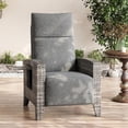 thumbnail image 1 of Qinaqin Outdoor cm de Anchoicker Recliner Patio Chair – 150° Ajustable Backrest Air Pump Footrest, 1 of 7