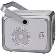 thumbnail image 4 of Jensen FM Stereo CD555 Bluetooth Boombox, Plata, 7.00 x 9.75 x 6.00 pulgadas, 4 of 5