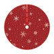 thumbnail image 2 of Adornos navideños, falda para árbol de Navidad de 35 pulgadas, decoración para la base del árbol de Navidad, falda para árbol para fiesta de Feliz Navidad, decoración de copos de nieve navideños, fald, 2 of 6