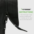 thumbnail image 2 of VIVOSUN Heavy Duty Peel & Stick Zipper for Dust Barriers 7ft x 3inch Sewing Fastener, Black, 2 of 5