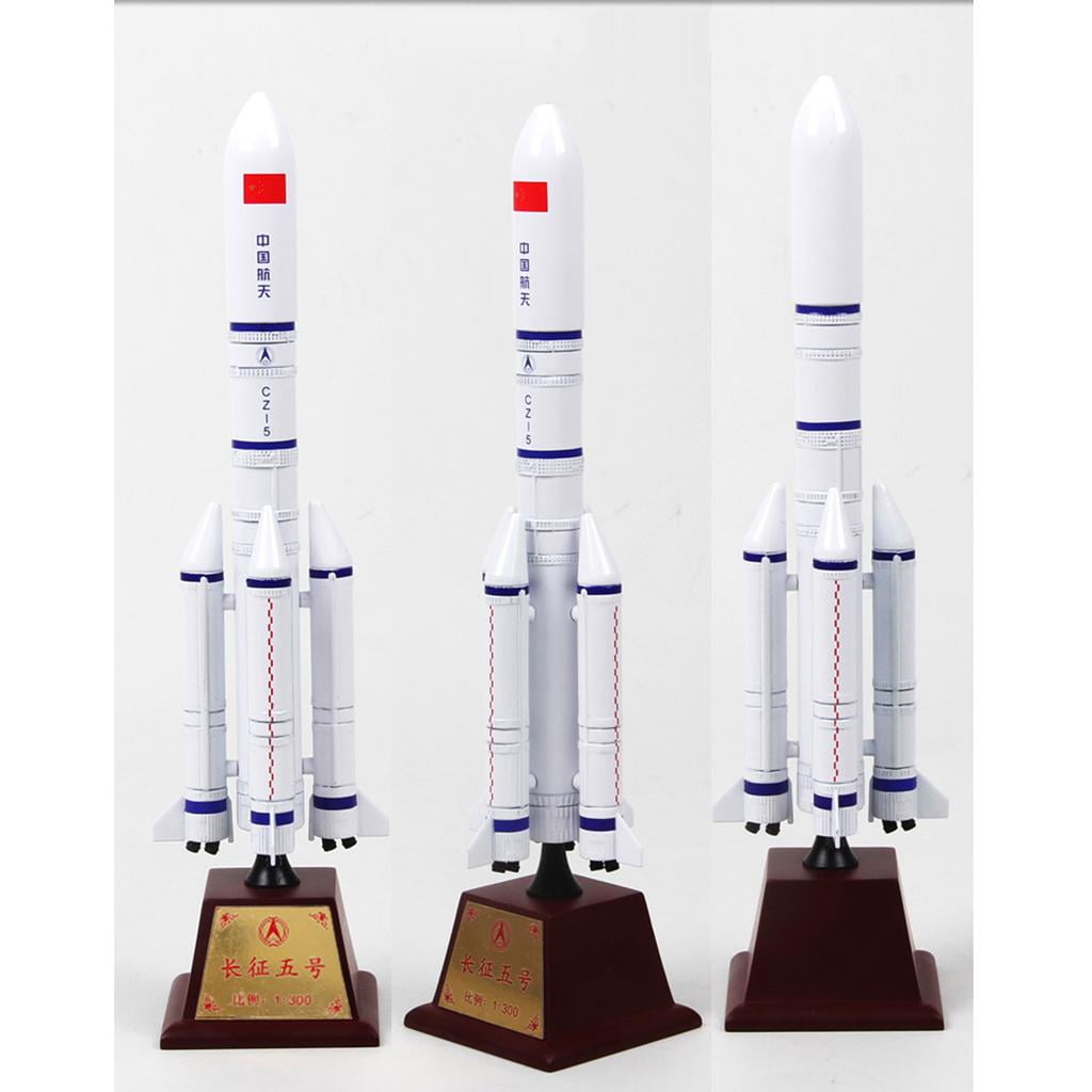 1/300 Long March 5 Series Launch Vehicle Diecast Rocket Model Home Decor 