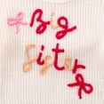 thumbnail image 6 of Staki Sweatshirts for Girls Girls Sweaters Cotton Cute Kids Sweater Crew Neck Holiday Pullover(White,0-6 Months), 6 of 7