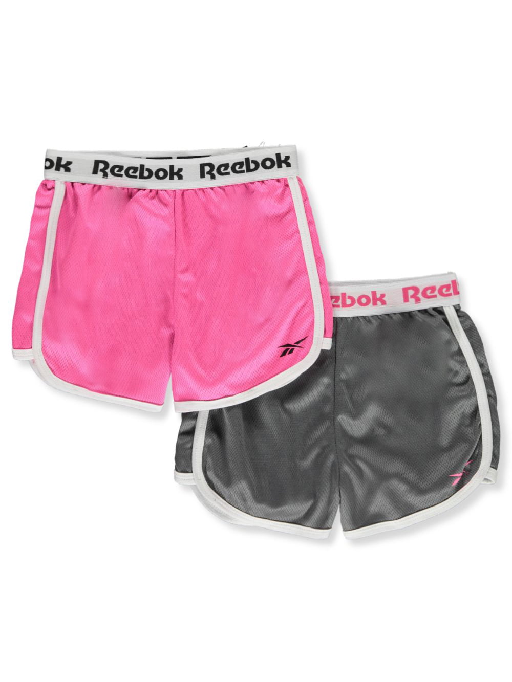 2 Pack Reebok Girls Performance Active Shorts