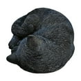 thumbnail image 3 of Hi-Line Gift Ltd. Nocturnal Elegance: Black Polyresin Sleeping Cat Figurine, 3 of 5