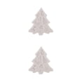 thumbnail image 3 of Wosthever Árbol de Navidad silicona Fondant molde pastel Chocolate decoración hornear molde cocina Gris 2piezas, 3 of 6